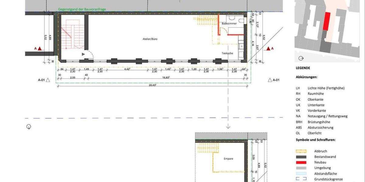 Mehrfamilienhaus, Wohnhaus Düsseldorf Unterbilk - 2 Zimmer, 164 m&sup2;, 879.000&euro; | Angebot:25820526