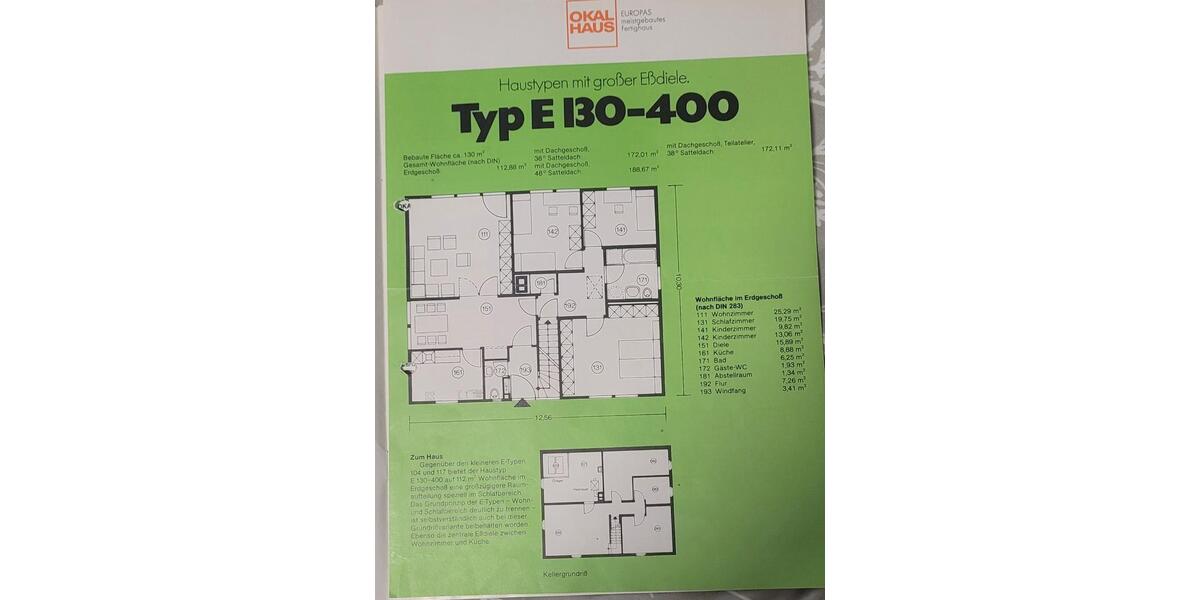 Einfamilienhaus Erkelenz - 8 Zimmer, 203 m&sup2;, 469.000&euro; | Angebot:24352170