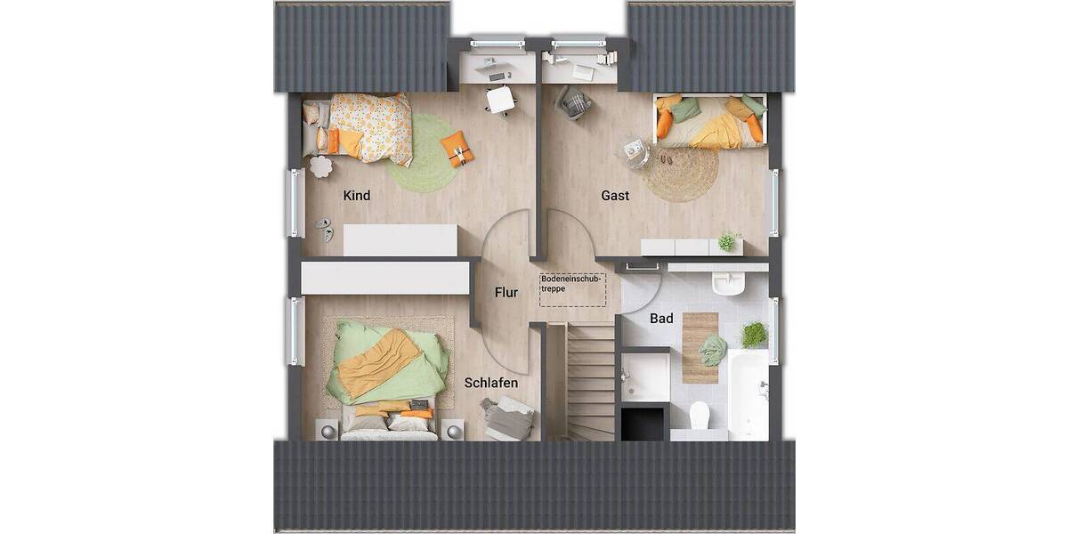Einfamilienhaus Brüggen - 4 Zimmer, 111 m&sup2;, 449.204&euro; | Angebot:26673445