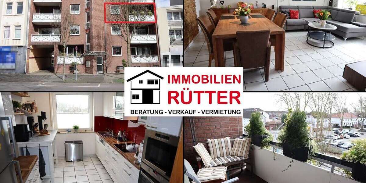 Etagenwohnung Kamp-Lintfort Lintfort - 3.5 Zimmer, 97 m&sup2;, 229.000&euro; | Angebot:25897931