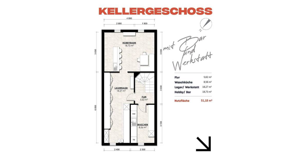 Reihenendhaus Wassenberg - 3 Zimmer, 93 m&sup2;, 259.000&euro; | Angebot:26929103