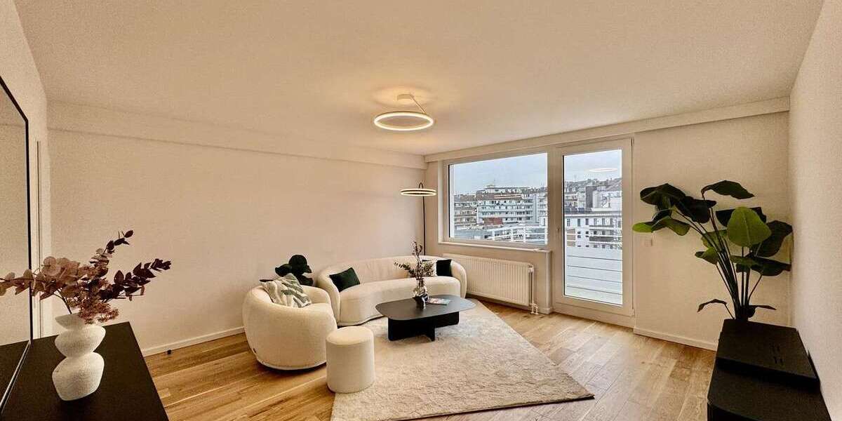 Etagenwohnung Düsseldorf Stadtmitte - 2 Zimmer, 60 m&sup2;, 330.000&euro; | Angebot:25941395