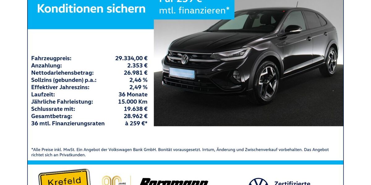 VW Taigo 4.734 km 28.885 &euro; Krefeld 47803