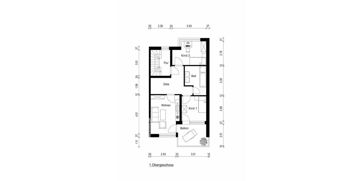 Reihenmittelhaus Neuss Rosellen - 6 Zimmer, 162 m&sup2;, 539.000&euro; | Angebot:26657261