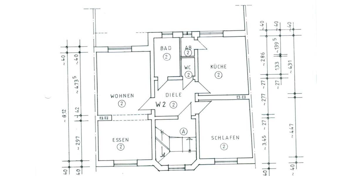 Etagenwohnung Krefeld Benrad - 2 Zimmer, 82 m&sup2;, 943&euro; | Angebot:25281768