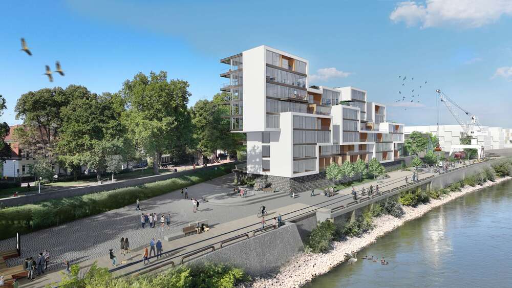 Etagenwohnung Krefeld Uerdingen - 3 Zimmer, 143 m&sup2;, 946.000&euro; | Angebot:20383921