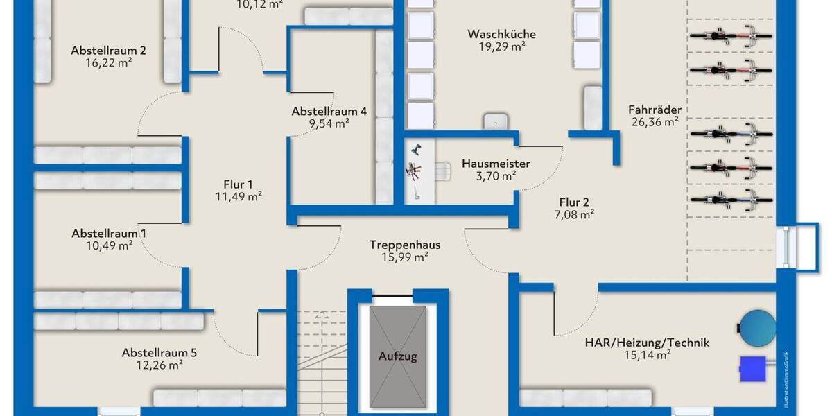 Etagenwohnung Niederkrüchten Varbrook - 2 Zimmer, 69 m&sup2;, 349.500&euro; | Angebot:25743855