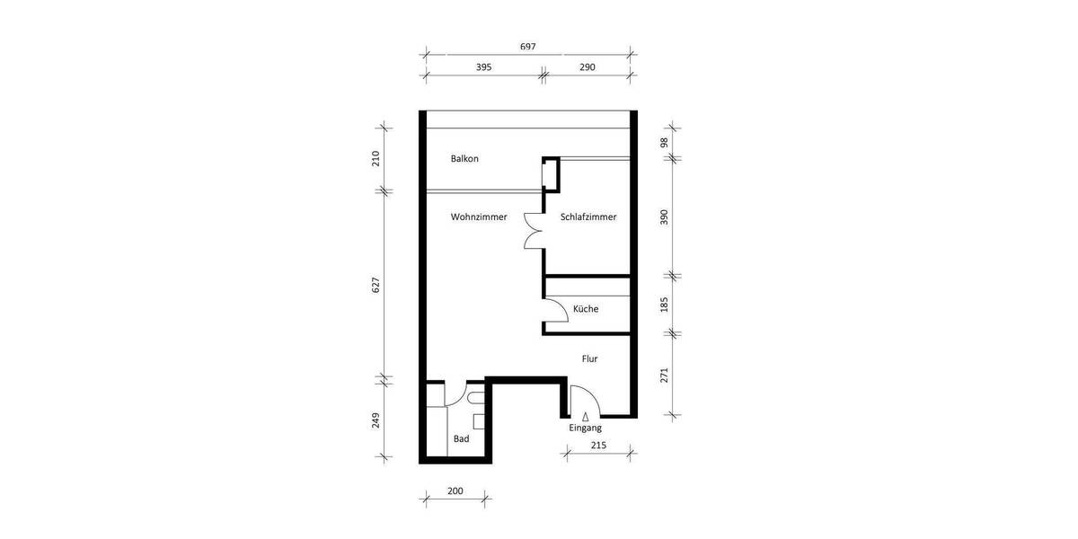 Etagenwohnung Kaarst Kaarst-West - 2 Zimmer, 62 m&sup2;, 195.000&euro; | Angebot:25752265