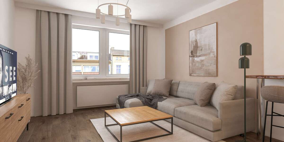 Etagenwohnung Düsseldorf Düsseltal - 1 Zimmer, 40 m&sup2;, 189.900&euro; | Angebot:26944697