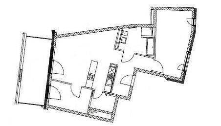 Etagenwohnung Mönchengladbach Stadtmitte - 3 Zimmer, 87 m&sup2;, 1.158&euro; | Angebot:26585753