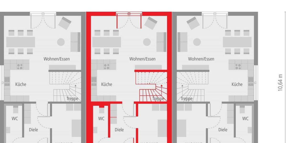 Reihenmittelhaus Schwalmtal Amern - 6 Zimmer, 160 m&sup2;, 499.000&euro; | Angebot:26920308