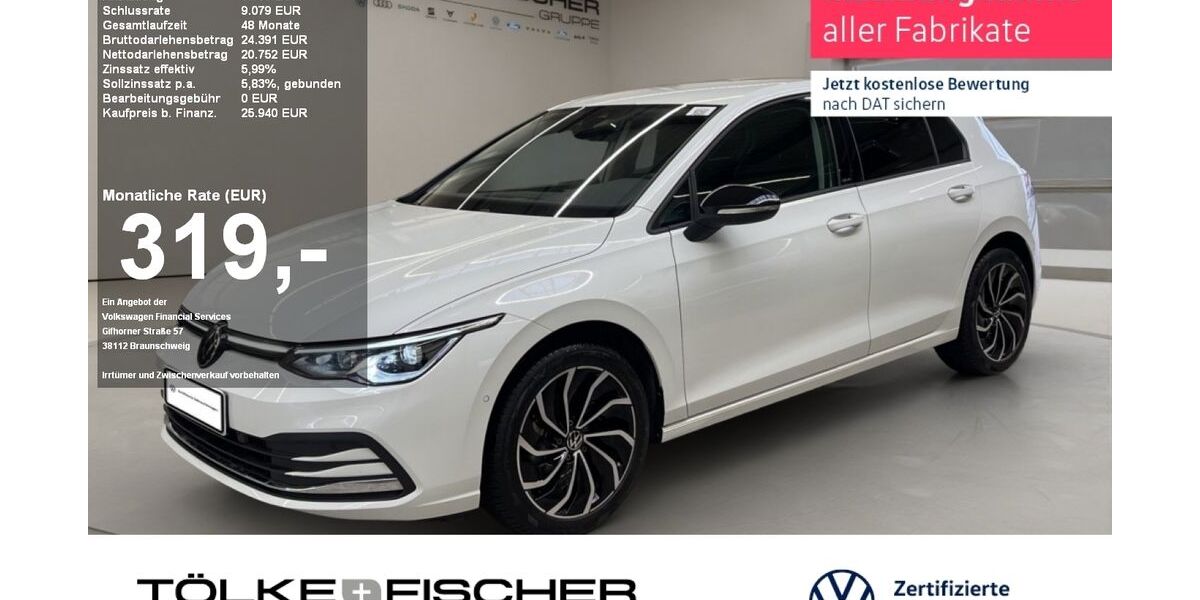 VW Golf 22.412 km 25.939 &euro; Krefeld 47805