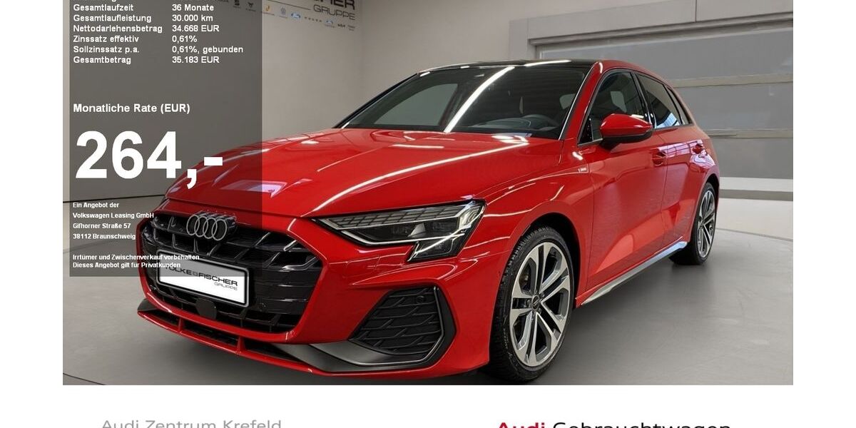 Audi A3 8.425 km 34.668 &euro; Krefeld 47805