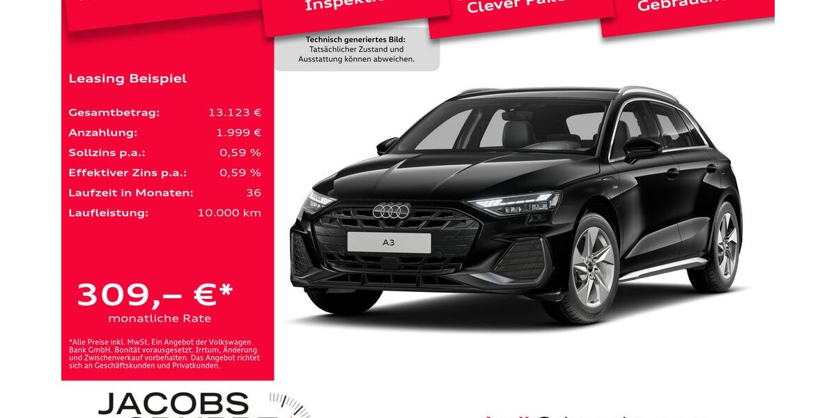 Audi A3 3.954 km 38.370 &euro; Mönchengladbach 41066