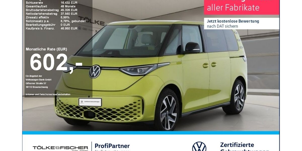 VW ID. Buzz 48.000 km 44.449 &euro; Krefeld 47805