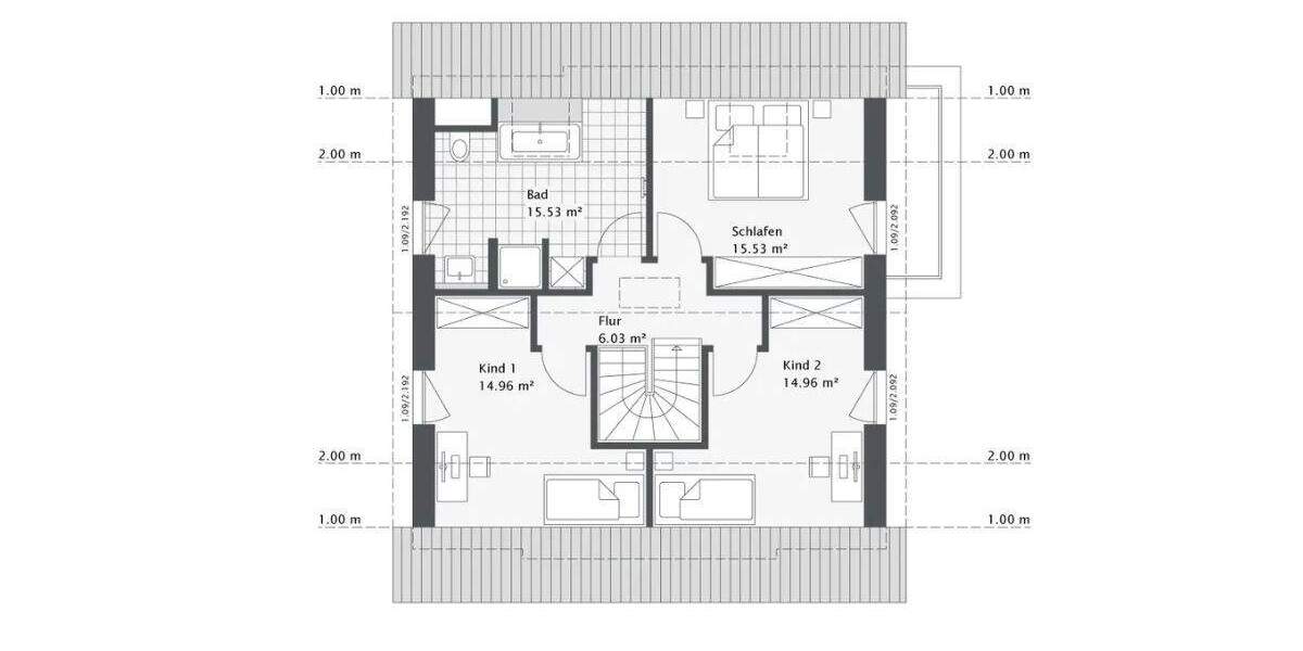 Einfamilienhaus Moers Hülsdonk - 5 Zimmer, 144 m&sup2;, 2.464&euro; | Angebot:25675510