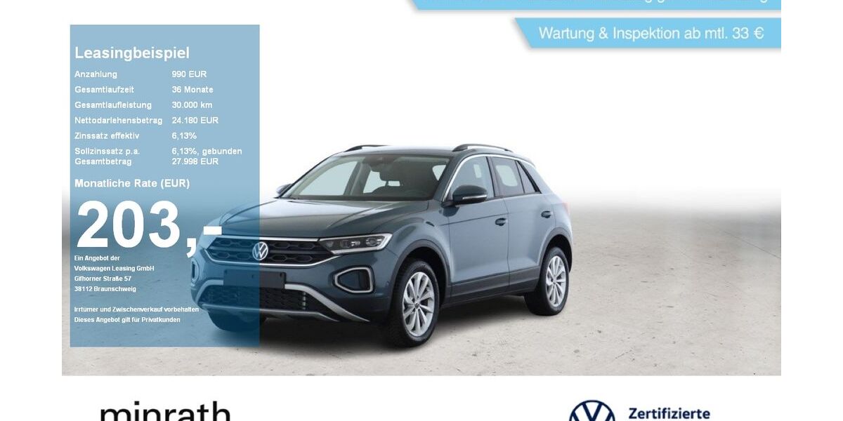 VW T-Roc 3.577 km 23.670 &euro; Geldern 47608