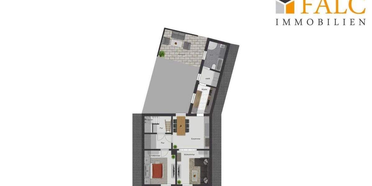 Einfamilienhaus Heinsberg Oberbruch - 5 Zimmer, 136 m&sup2;, 234.500&euro; | Angebot:25772126