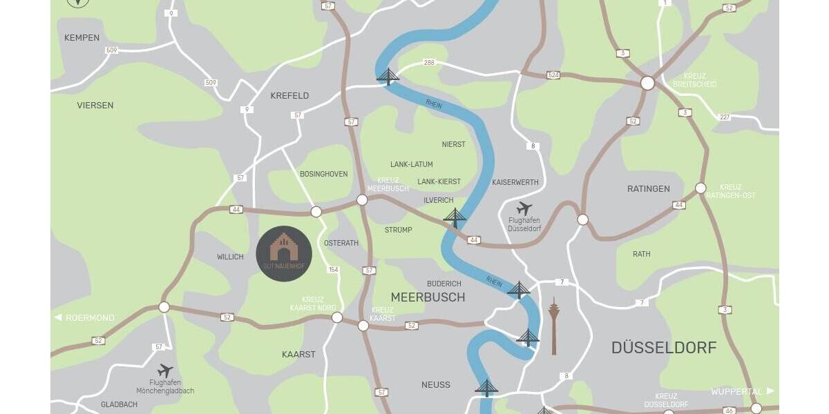 Etagenwohnung Willich Schiefbahn - 2 Zimmer, 121 m&sup2;, 871.580&euro; | Angebot:25735353