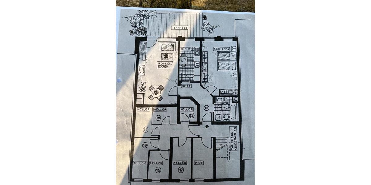 Etagenwohnung Meerbusch Necklenbroich - 2 Zimmer, 74 m&sup2;, 309.000&euro; | Angebot:25405959