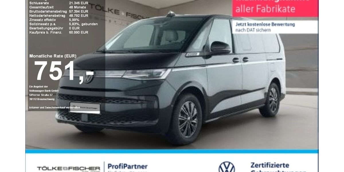 VW T7 Multivan 16.625 km 57.589 &euro; Krefeld 47805