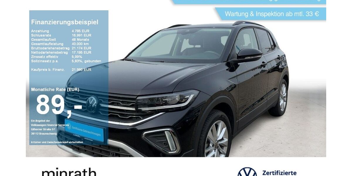 VW T-Cross 14.383 km 21.980 &euro; Geldern 47608