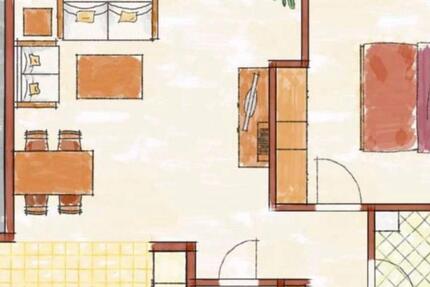 Wohnung Geldern - 1.5 Zimmer, 51 m&sup2;, 500&euro; | Angebot:26585325