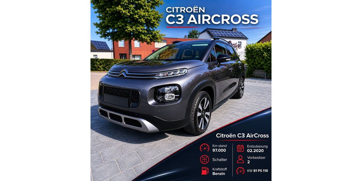 Citroen C3 Aircross 97.000 km 12.250 &euro; Erkelenz 41812