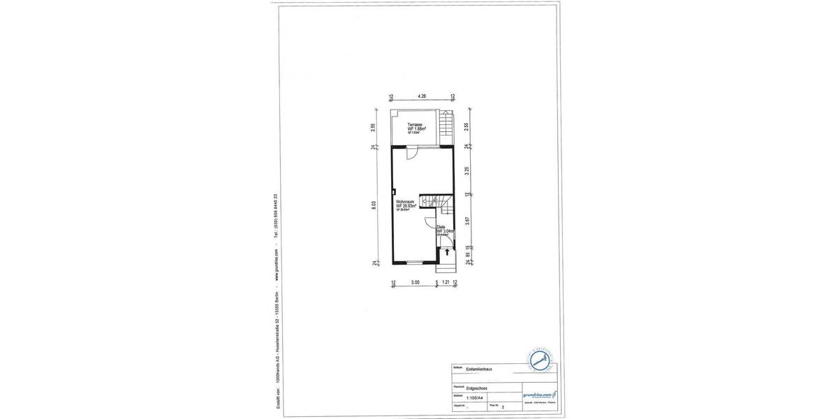 Reihenmittelhaus Neuss Gnadental - 3 Zimmer, 63 m&sup2;, 239.000&euro; | Angebot:26641443