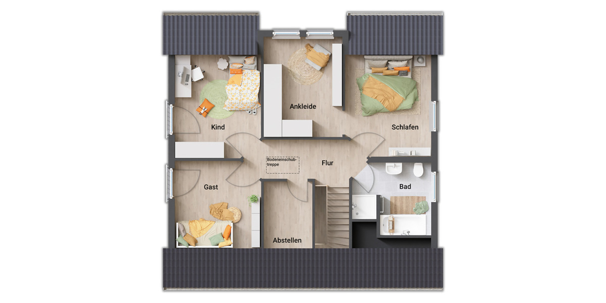 Einfamilienhaus Brüggen - 5 Zimmer, 134 m&sup2;, 559.120&euro; | Angebot:25739054