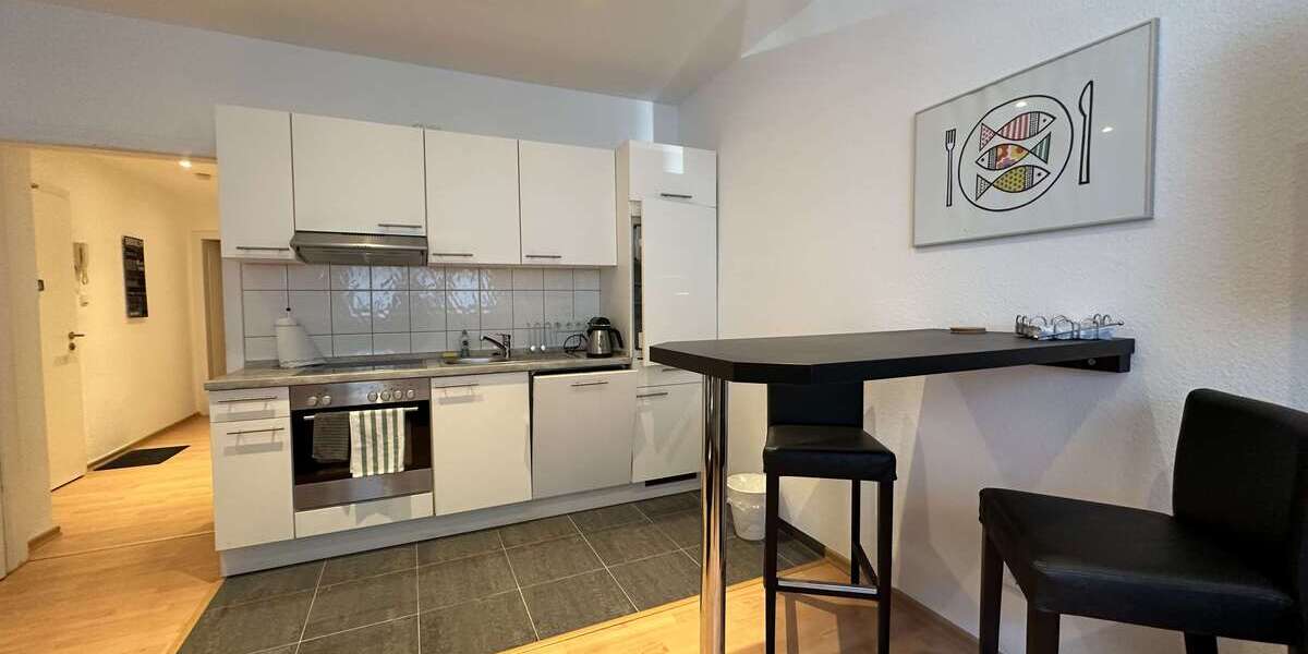 Etagenwohnung Düsseldorf Pempelfort - 2 Zimmer, 55 m&sup2;, 1.100&euro; | Angebot:25984421