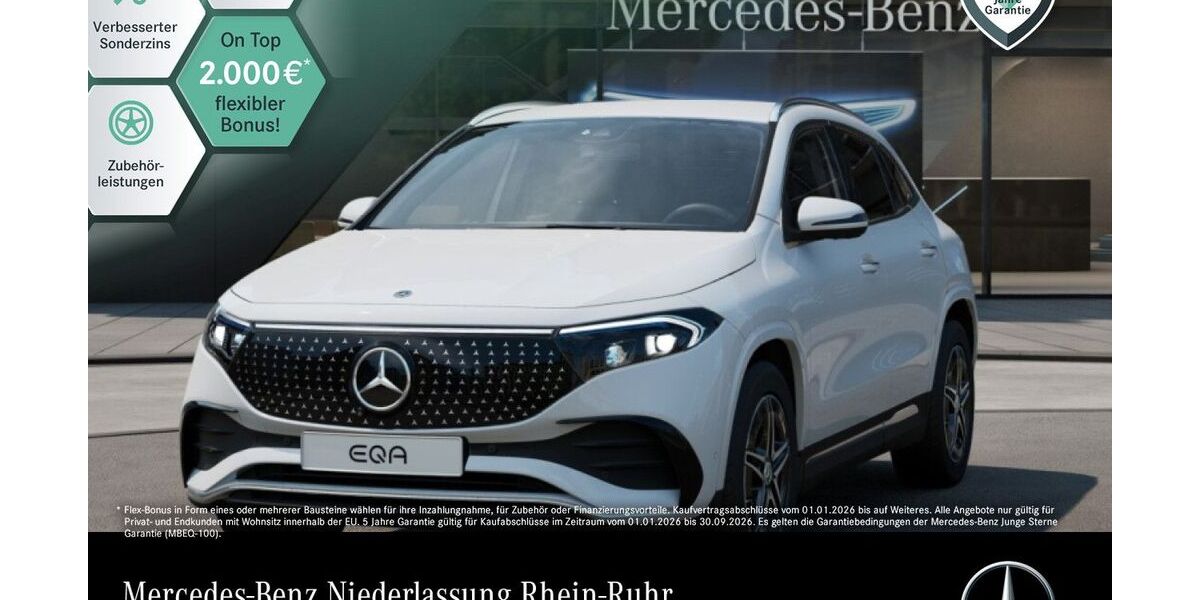 Mercedes-Benz EQA 6.169 km 39.490 &euro; Düsseldorf 40470