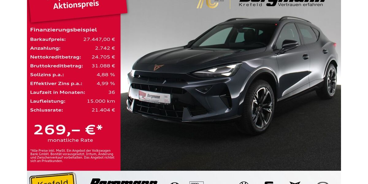 Cupra Formentor 35.100 km 27.447 &euro; Krefeld 47803