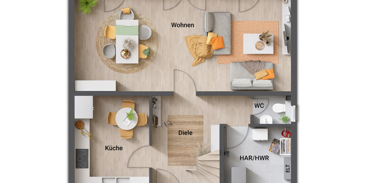 Mehrfamilienhaus, Wohnhaus Straelen Zand - 4 Zimmer, 110 m&sup2;, 407.048&euro; | Angebot:25692534