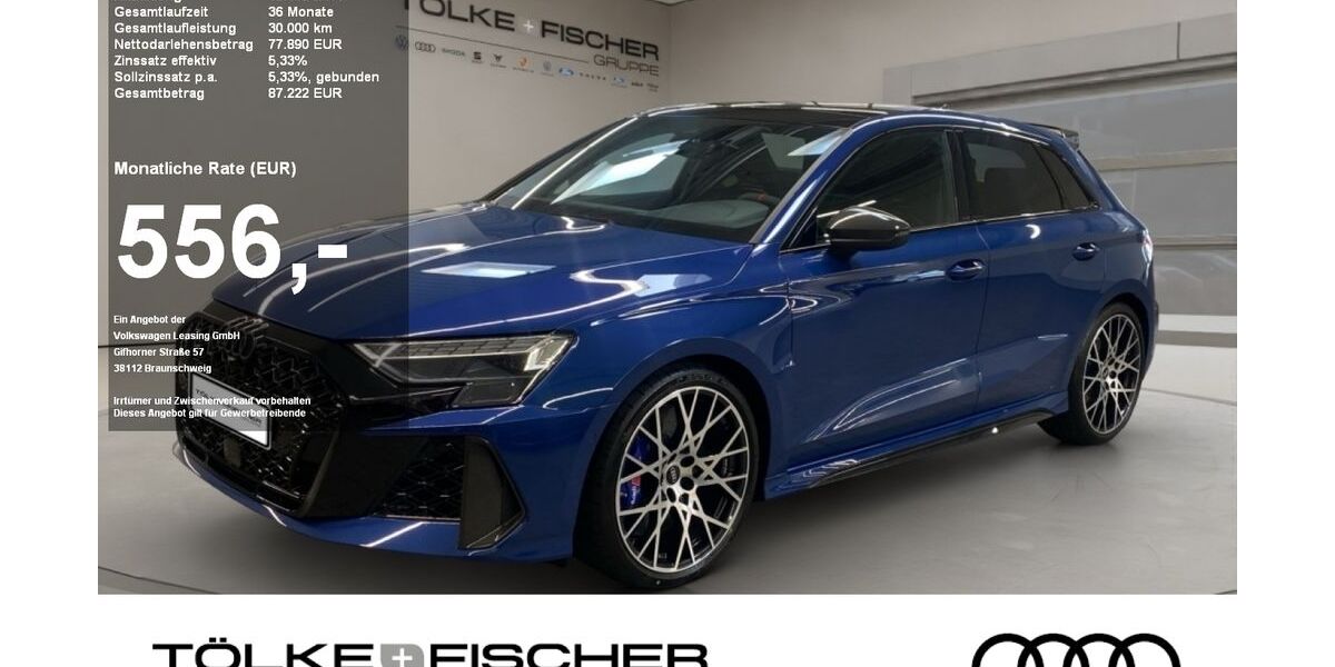 Audi RS3 2.500 km 76.390 &euro; Krefeld 47805