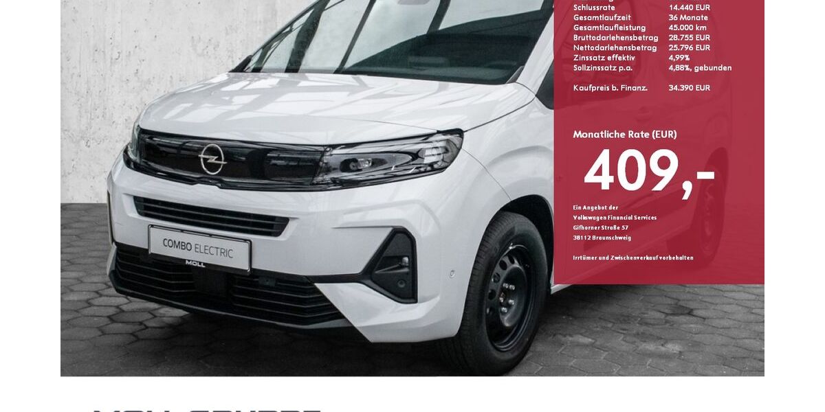 Opel Combo 1.500 km 32.990 &euro; Kaarst 41564