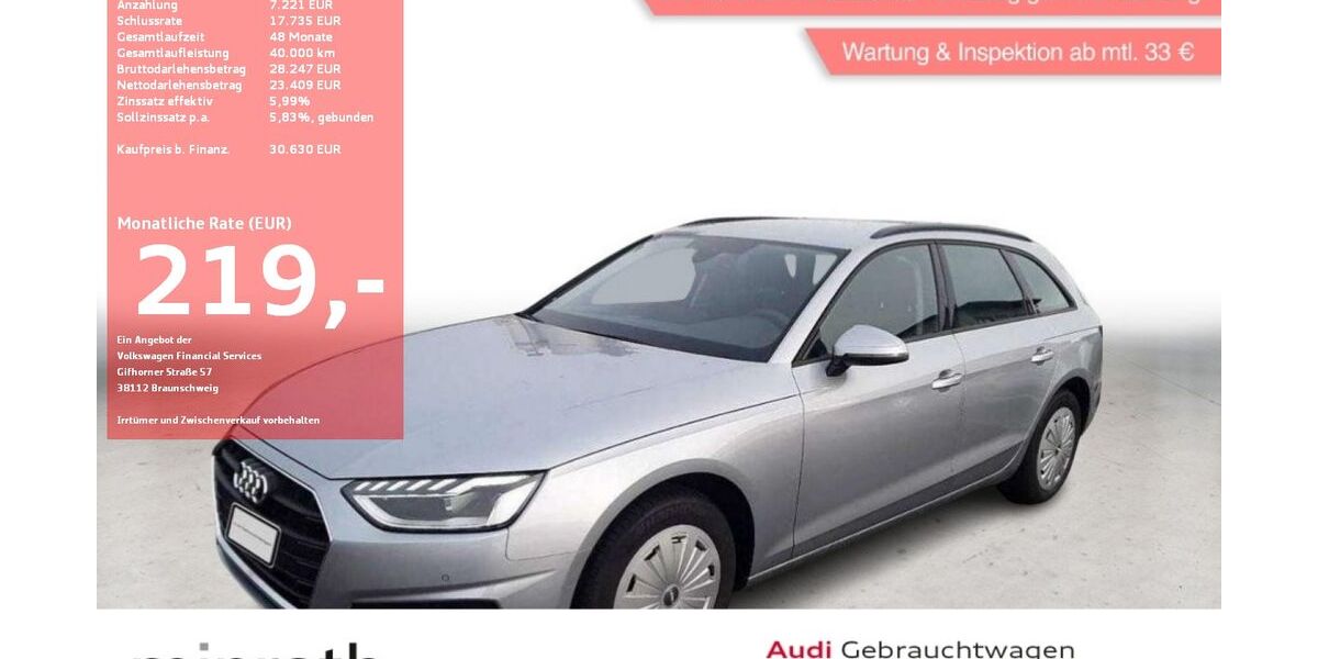 Audi A4 18.171 km 30.630 &euro; Moers-Hülsdonk 47441